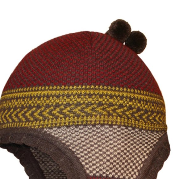 Peruvian Multi Pattern Chullo. Made in Peru - Picture 4 of 5